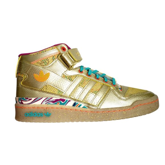 New! adidas Forum Mid Carnival Men’s 11.5 - Picture 9 of 15